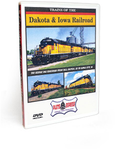 Trains of the Dakota & Iowa Railroad DVD Video
