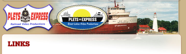 Plets Express train and ship videos site map