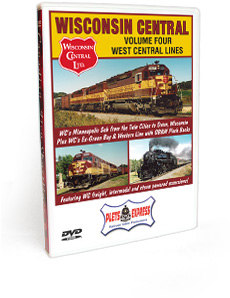 Wisconsin Central <br/> Volume 4 - 'West Central Lines' DVD Video